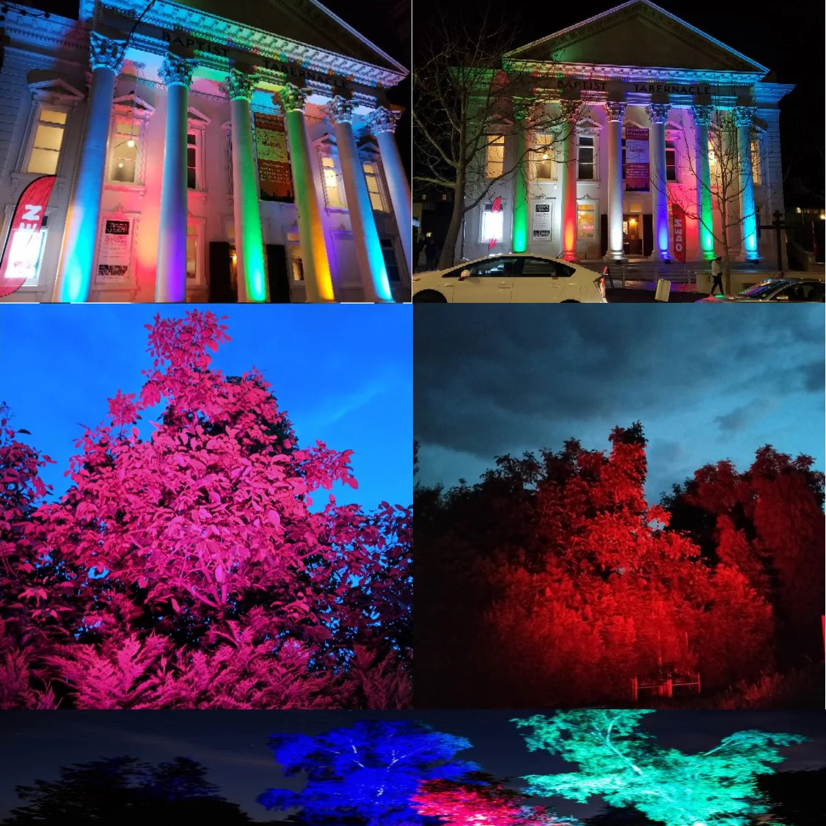 IP65 Waterproof Stage Effect Aluminum Led Par 18x18W RGBWA UV 6in1 DMX512 Outdoor Down Light DJ Equipment Disco Wash No Noise