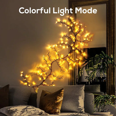 USB LED Branch Lights with Remote – 8 Modes Decorative String Lights