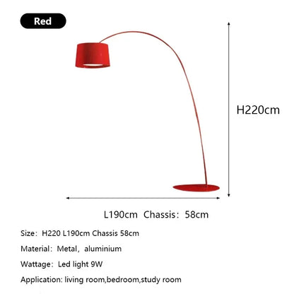 Twiggy Minimalist LED Arc Floor Lamp