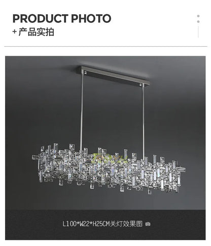 Modern Luxury LED Crystal Chandelier