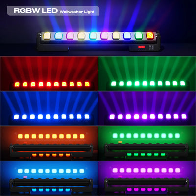 250W RGBW LED Wall Washer Beam Light | DMX512 Stage Lighting