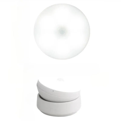 LED Motion Sensor Night Light USB Rechargeable Smart Wardrobe & Bedside Lamp