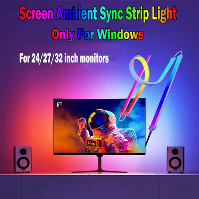 Smart RGB TV Backlight LED Strip – Ambient Display Sync Lighting