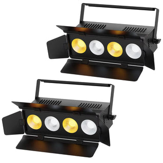 200W COB LED Par Light – DMX512 Cold White Stage Wash