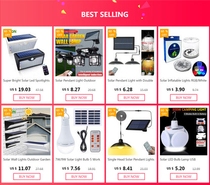 Solar Outdoor 305 LED Security Flood Lights