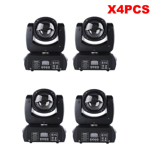 120W LED Beam Moving Head Stage Lights – RGB DMX512 DJ Disco Lighting (2Pcs)