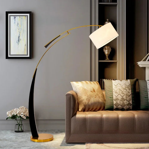 Modern LED Arc Floor Lamp – Stylish Standing Light for Home &amp; Bedroom