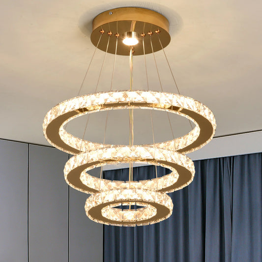 CrystalCascade Luxe™ LED Ceiling Lamp