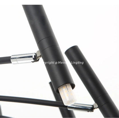 Modern Dimmable LED Chandelier with High-Lumen Illumination