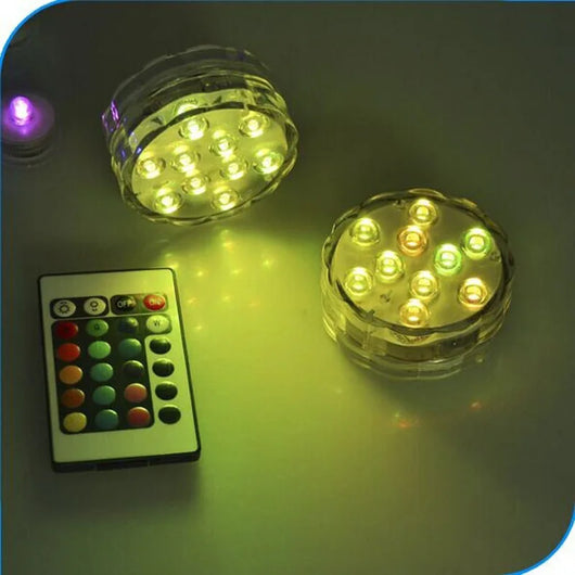 RGB Solar Floating Pool Light – IP68 Waterproof with Remote Control
