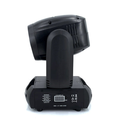 2-Pack 150W LED Moving Head Beam Lights with Prism & Gobo – DMX Stage Lighting