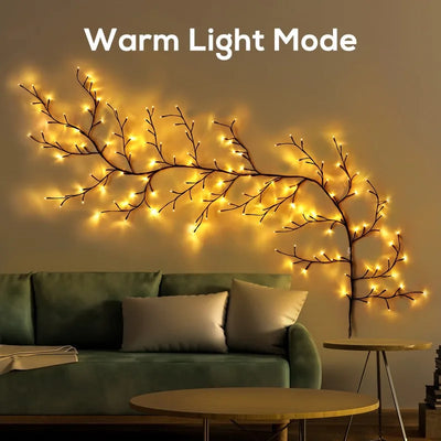 USB LED Branch Lights with Remote – 8 Modes Decorative String Lights