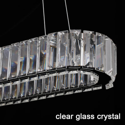 Modern Nordic Crystal LED Pendant Light