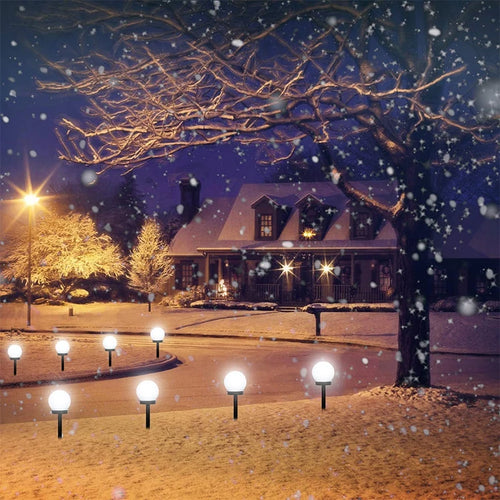 Solar Outdoor Garden Ball Light