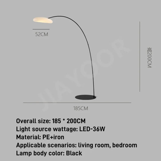 Modern Minimalist LED Floor Lamp – Artistic Standing Mood Light