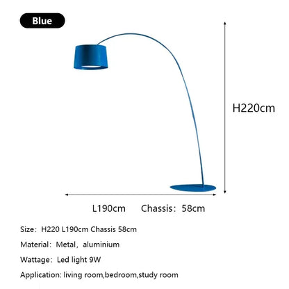 Twiggy Minimalist LED Arc Floor Lamp