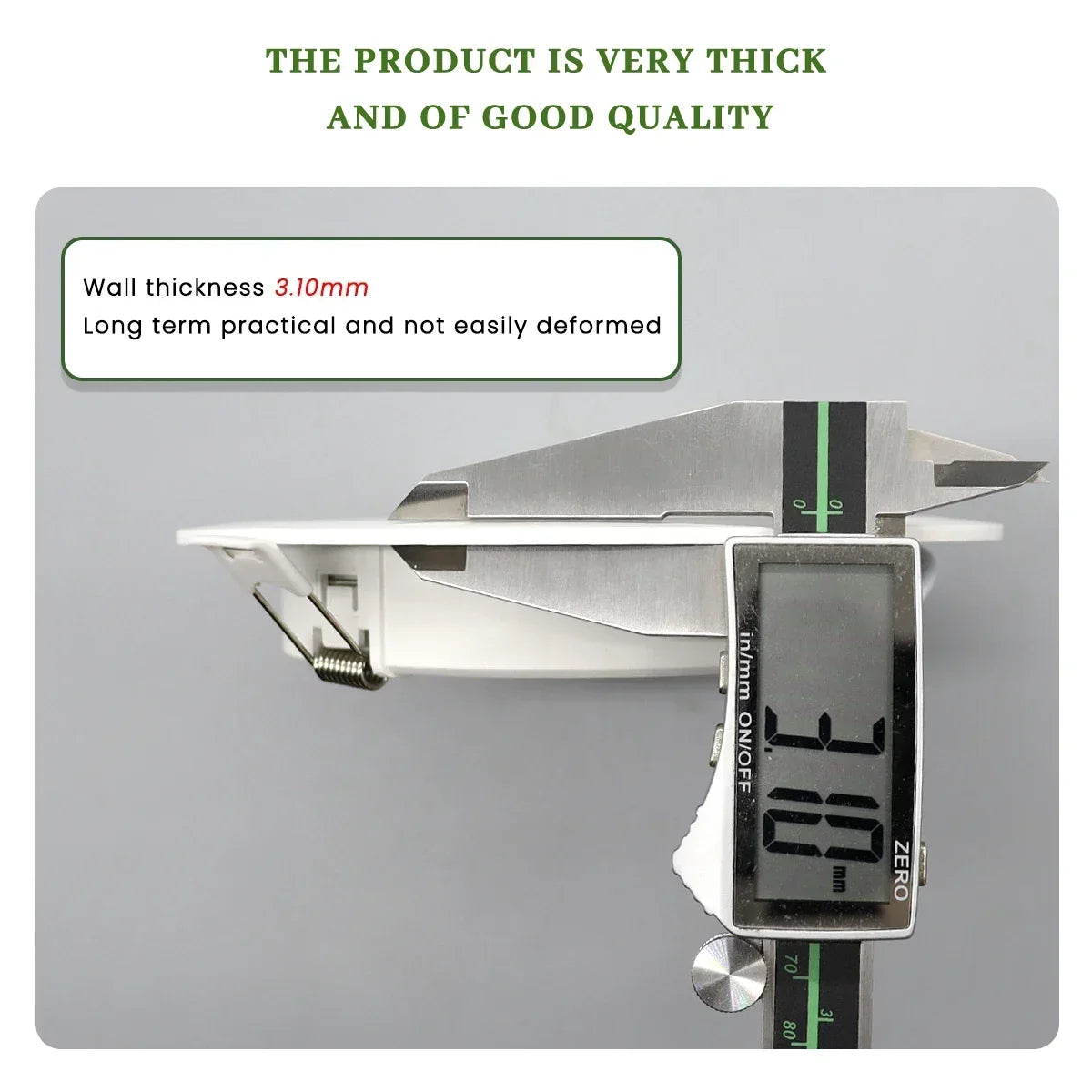 Recessed LED Downlight with Universal Voltage and 249–2000 Lumen Output