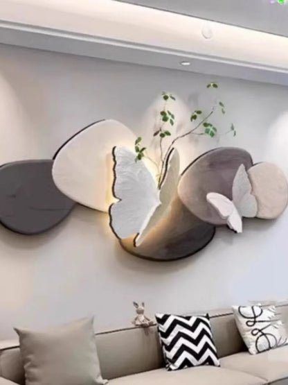 Luxury Butterfly Wall-Mounted Painting Light