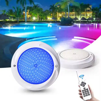 35W RGB LED Underwater Pool Light – IP68 Remote-Controlled Lighting