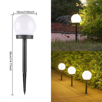 Solar Outdoor Garden Ball Light