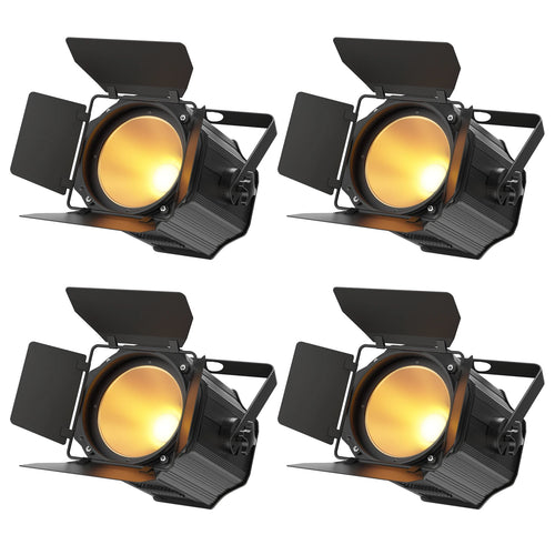 200W Dual-Color COB Par Light – DMX512 Professional Stage Wash