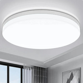 Ultra-Thin Round LED Ceiling Light – Modern Flush Mount Lamp