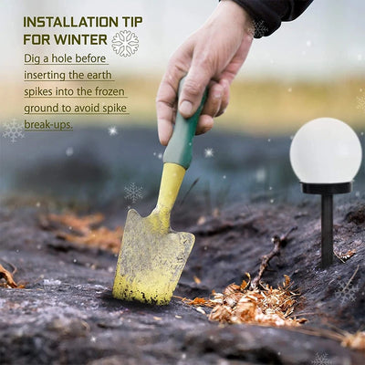 Solar Outdoor Garden Ball Light