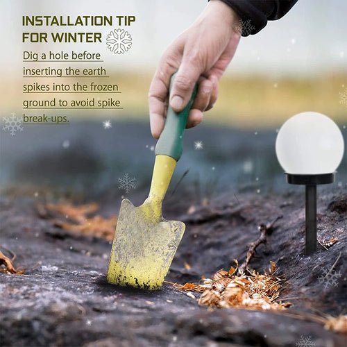 Solar Outdoor Garden Ball Light