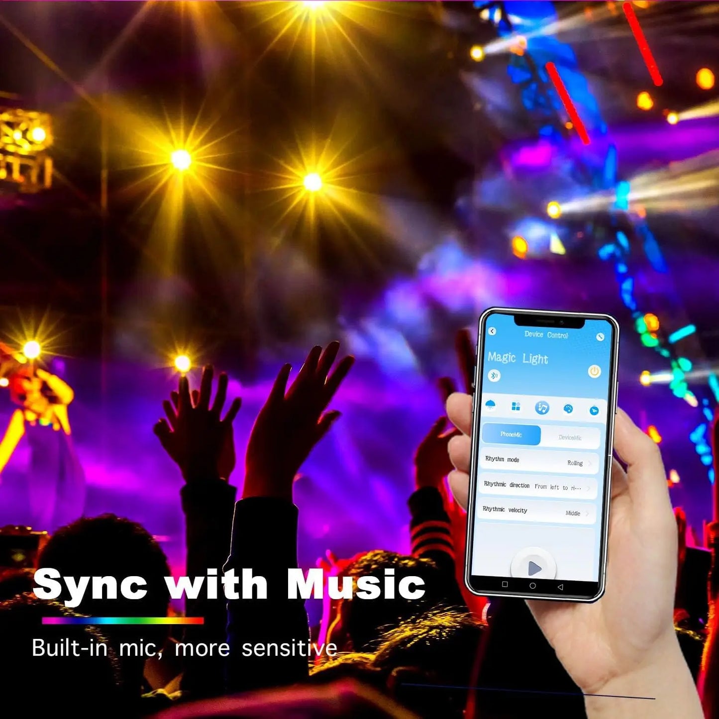 Led Smart Strip Lights with App Control Remote