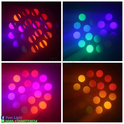 2PCS 200W LED Moving Head Beam & Spot Stage Lights