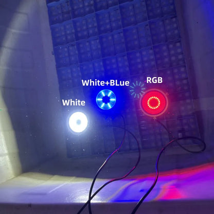 144W RGBW Bronze Waterproof IP68 Submersible Marine LED Underwater Light
