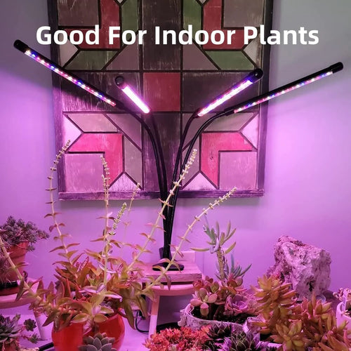 3-Color LED USB Grow Light – Full Spectrum Dimmable Plant Lamp for Indoor Plants