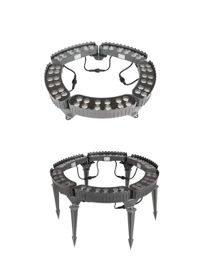 Led Tree Hug Lights Night Projection Outdoor Landscape Lamp RGB IP65 Waterproof For Home Decoration Garden Park Yard Spotlights