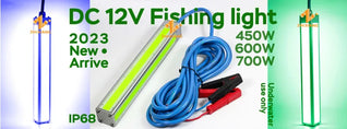 2025 LED Underwater Fishing Light – High-Brightness Submersible Fish Attractor