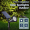 LED Solar Garden Spotlights – IP65 Waterproof Outdoor Landscape Lights
