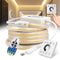 Dimmable COB LED Strip Light with Touch Switch & 23-Key Remote