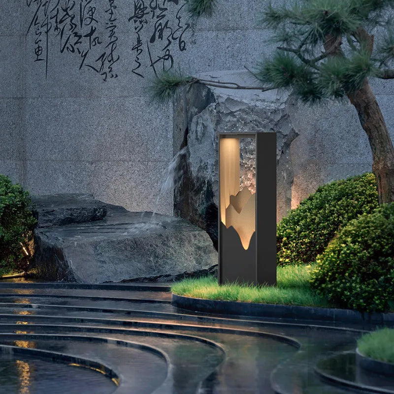 LED Lawn Light AC110V 220V Waterproof IP65 Outdoor Stainless Steel Street Lamp For Garden Path Landscape Park Courtyard Lighting