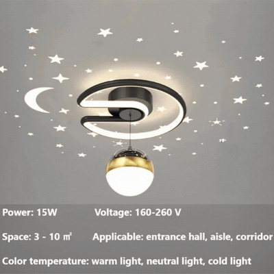 Nordic LED Ceiling Light – Modern Minimalist Indoor Lamp