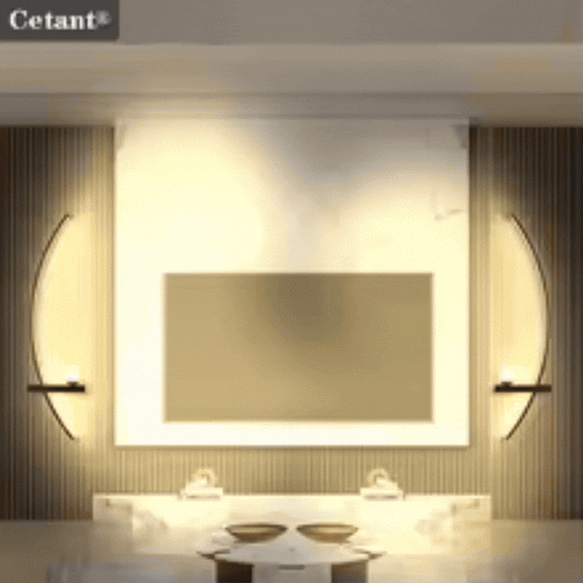 Modern Arc LED Wall Lamps – Sleek Ambient Lighting (2-Pack)