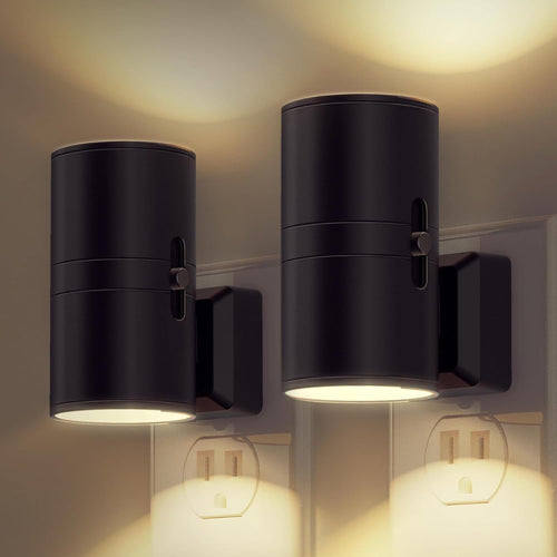 Vintage LED Plug-In Night Light with Dusk-to-Dawn Sensor