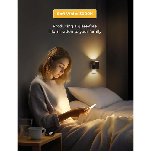 Vintage LED Plug-In Night Light with Dusk-to-Dawn Sensor