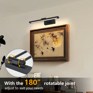 Rechargeable Battery Operated Wall Sconce with Remote – Dimmable 3CCT LED Picture Light