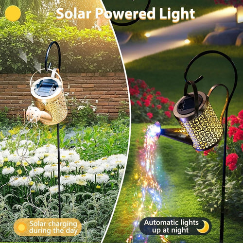 Solar Watering Can Garden Lights with 36 LEDs