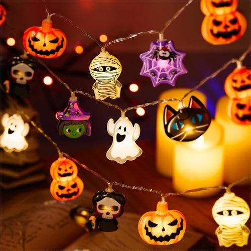 Halloween String Lights, LED Halloween Fairy Lights Decor