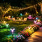 4-Pack Solar Color-Changing LED Garden Path Lights