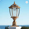 Vintage Gold Solar LED Outdoor Lantern