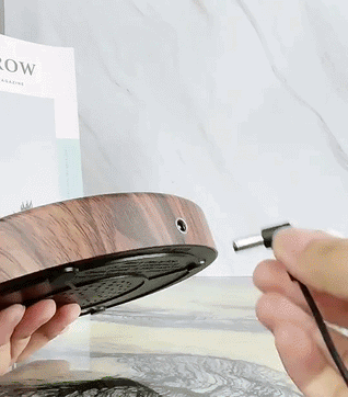 Magnetic Levitation Lamp Creativity Floating Glass LED Bulb