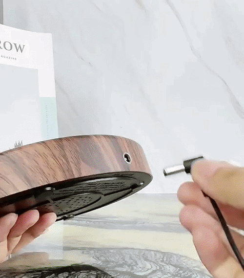 Magnetic Levitation Lamp Creativity Floating Glass LED Bulb