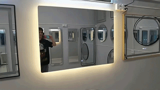 28x60 Inch LED Bathroom Mirror – Corrosion-Resistant Anti-Rust Vanity Mirror with 3-Color Dimmable Lighting