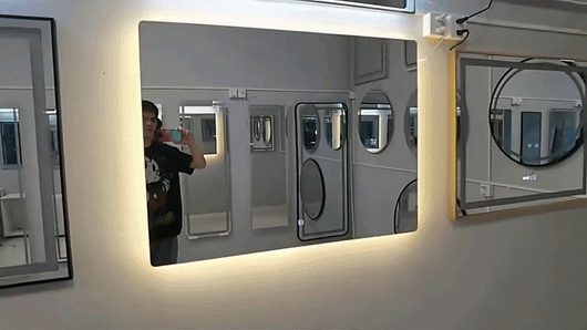 28x60 Inch LED Bathroom Mirror – Corrosion-Resistant Anti-Rust Vanity Mirror with 3-Color Dimmable Lighting